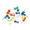 Sada barevných špendlíků na korkové tabule, kancelář a školu 40 ks