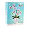 Orchidej Stavební kostky Orchidej v květináči Růžová a bílá 718 ks