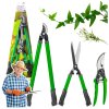 Sada zahradních nůžek s pouzdrem 3 ks