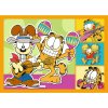 Puzzle 4v1 – Garfield miluje lasagne – Trefl 34673