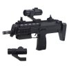 Hračková puška Zbraň Světla Zvuky Zaměřovač Černá 41 cm