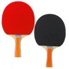 Klasické dřevěné pálky na ping pong 2 ks