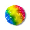 Míček s důlky na skákání, mačkání, barevná pěna, 10 cm