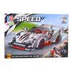 Stavebnice Sportovní auto robot 2v1 Šedý 363 ks