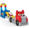Mega Blocks Kostky Nákladní Auto stav a závod FVJ01
