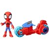 Hasbro Spidey a Suprové Kamarádi Sada Spidey s motocyklem F7459