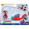Hasbro Spidey a Suprové Kamarádi Sada Spidey s motocyklem F7459