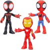 Marvel Spidey a Suprové Kamarádi Sada 3 figurek Miles Morales, Spidey, Iron Man 10 cm