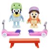 Bluey Sada jízda na koloběžce plus dvě figurky Bluey a Bingo 13085
