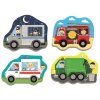 Trefl Baby Klasické puzzle Vozidla a profese 36071