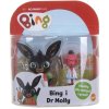Bing Bunny Sada 2 figurek Binga a doktorky Molly
