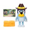 Bluey 1-pack Figurka Bluey kovboj s kloboukem + seno 18041/21