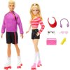 Barbie Sada Panenka Barbie a Ken na kolečkových bruslích HXK90