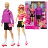 Barbie Sada Panenka Barbie a Ken na kolečkových bruslích HXK90