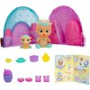 Cry Babies Magic Tears Icy World Dinos Surprise Doll + zvířátko a příslušenství 89075
