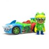T-Racers Sada s Vystřelovačem Wave Race Challenge + vozidlo s řidičem 16756