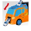 Hot Wheels Transportér na 12 Aut + Auto a Dopravní Značky 42040P