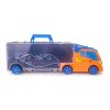 Hot Wheels Transportér na 12 Aut + Auto a Dopravní Značky 42040P