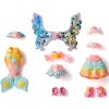 KookyLoos Fairytale Rainbow – sběratelská figurka 3v1: víla, mořská víla, princezna