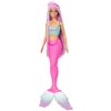 Panenka Barbie mořská panna s růžovým ocasem a doplňky