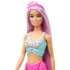 Panenka Barbie mořská panna s růžovým ocasem a doplňky