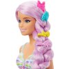 Panenka Barbie mořská panna s růžovým ocasem a doplňky
