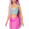 Panenka Barbie mořská panna s růžovým ocasem a doplňky