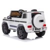 Mercedes G63 AMG Electric Ride On Car – bílá
