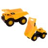 Stavební stroje Set Bagr Dump Truck Movable Yellow
