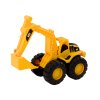 Stavební stroje Set Bagr Dump Truck Movable Yellow