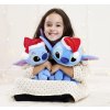 Disney Lilo&Stitch Plyšák Stitch s čepicí Santa Clause 27 cm
