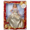 Barbie Sběratelská panenka Signature Holiday Joyeux Noel Zlaté šaty 6+