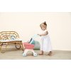 Nursery Hluboký Kočárek pro panenky s plastovou stříškou 45 cm
