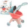 Nursery Hluboký Kočárek pro panenky s plastovou stříškou 45 cm