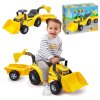 Ecoiffier Traktor se žlutým přívěsem Bagr Buldozer