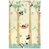 Pěnová vzdělávací podložka Velká skládací 120x180 Xpe Zvířátka Panda