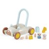 Sada Chodítko Autíčko s kostkami 17 dílů Kráva Koťátko
