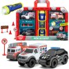 Sada Mini záchranných vozidel Doplňky + baterka Micro SOS Playset