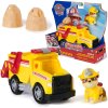Tlapková patrola Fire Rescue Sada Záchranná sklápěčka Figurka Rubble + Doplňky Dump Truck