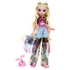 Monster High Lagoona Blue velká panenka 28 cm + doplňky mazlíček Strašidlákov