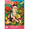 Trefl Puzzle 1000 dílků Frida Kahlo: Portrét v džungli