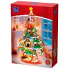 Stavebnice Pantasy Vánoční stromek se světly 1056 dílků