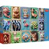 Trefl Puzzle 1000 dílků Tea Time: háčkovaná zvířátka