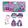 Polly Pocket Kompaktní sváteční sada Holiday Connects vánoční stromek, sob + figurky