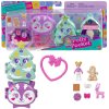 Polly Pocket Kompaktní sváteční sada Holiday Connects vánoční stromek, sob + figurky