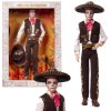 Panenka Barbie Ken Mexická Sběratelská Dia de Muertos Svátek zesnulých