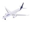 Kovové osobní letadlo Airbus A350-900 Lufthansa Bílé 10 cm