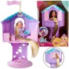 Evi Love Sada Věž Lociky a Mini panenka + doplňky Rapunzel Tower