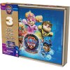 Dřevěné puzzle Psi Patrol The Mighty Movie 3 sady