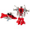 Robot-Helicopter 2v1 Transformace X-Warrior Červený